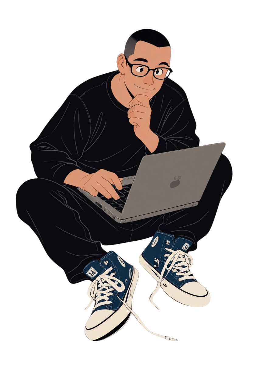 Sat Naing character illustration